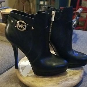 Black Michael Kors Black Booties